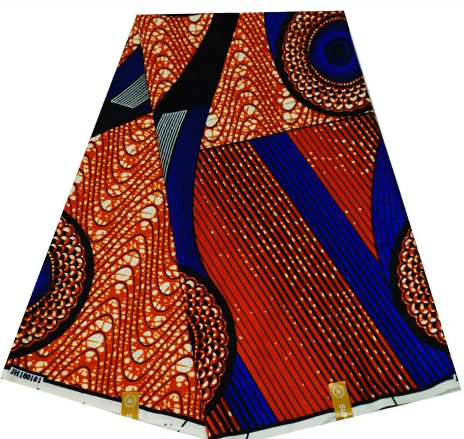 Manufacturer African Original Wax Poly Fabric Cotton Exclusive Soft Wax Fabric For Sale