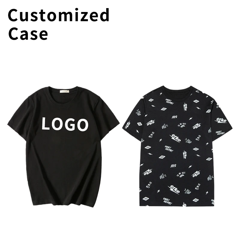 all over print tshirt clothing manufacturers 100% cotton dgt printing custom t shirt for men