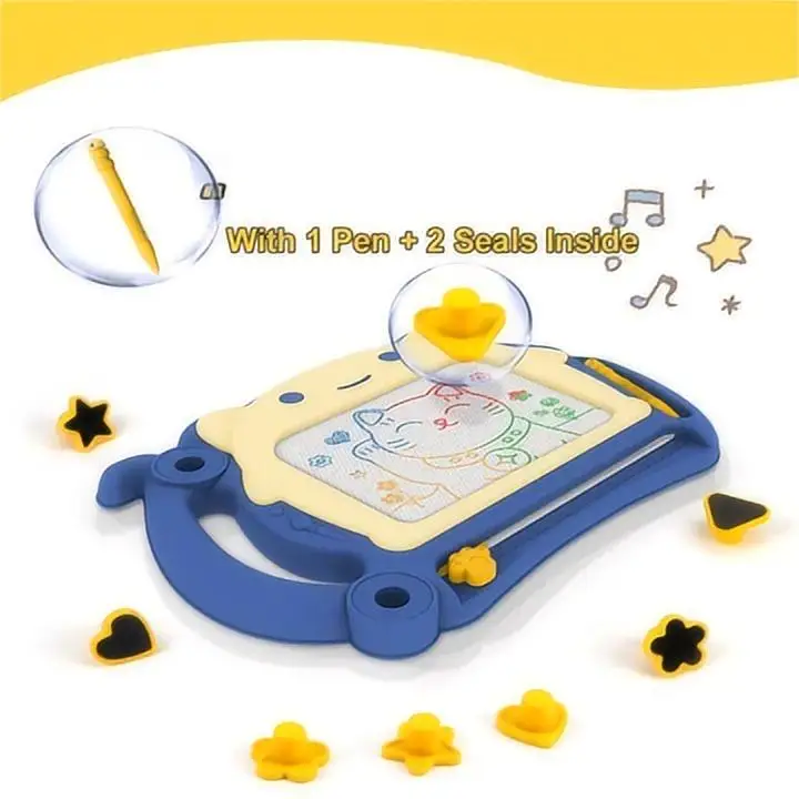 Portable Erasable Drawing Colorful magic Home magnetic Educational Gifts Painting Learning Pads drawing board for kids Toys
