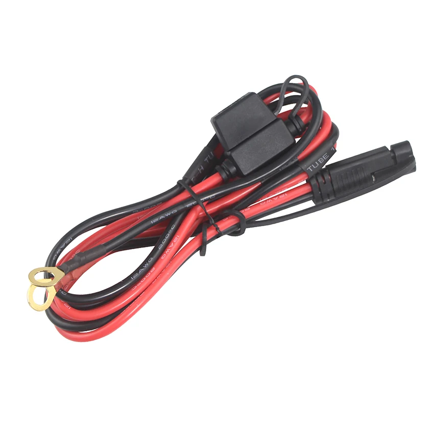 Car Motorcycle Charger Cord Sae Battery Connector 2 Pin Quick Disconnect Plug Cable