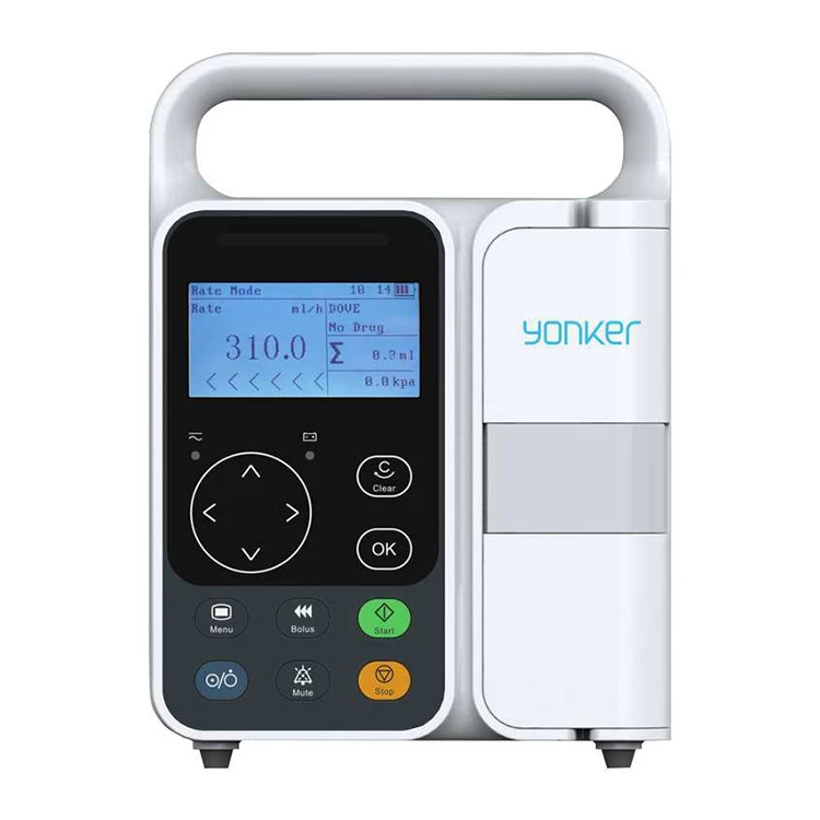 New Products 3 inches 1ml/h- 1200ml  Automatic infusion Audible Alarm AC and DC dual-use Medical Portable infusion Pump