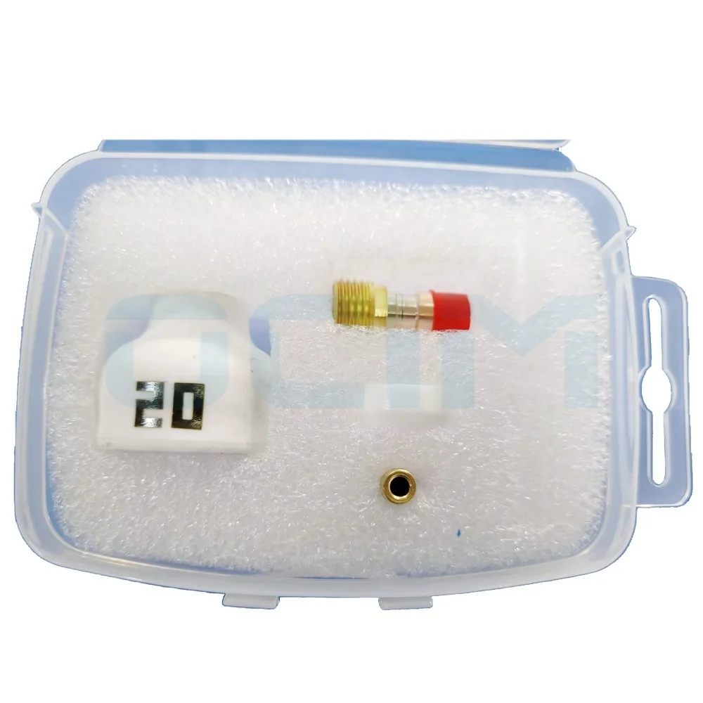 Белый керамический комплект насадки из глинозема для сварочного пистолета Tig