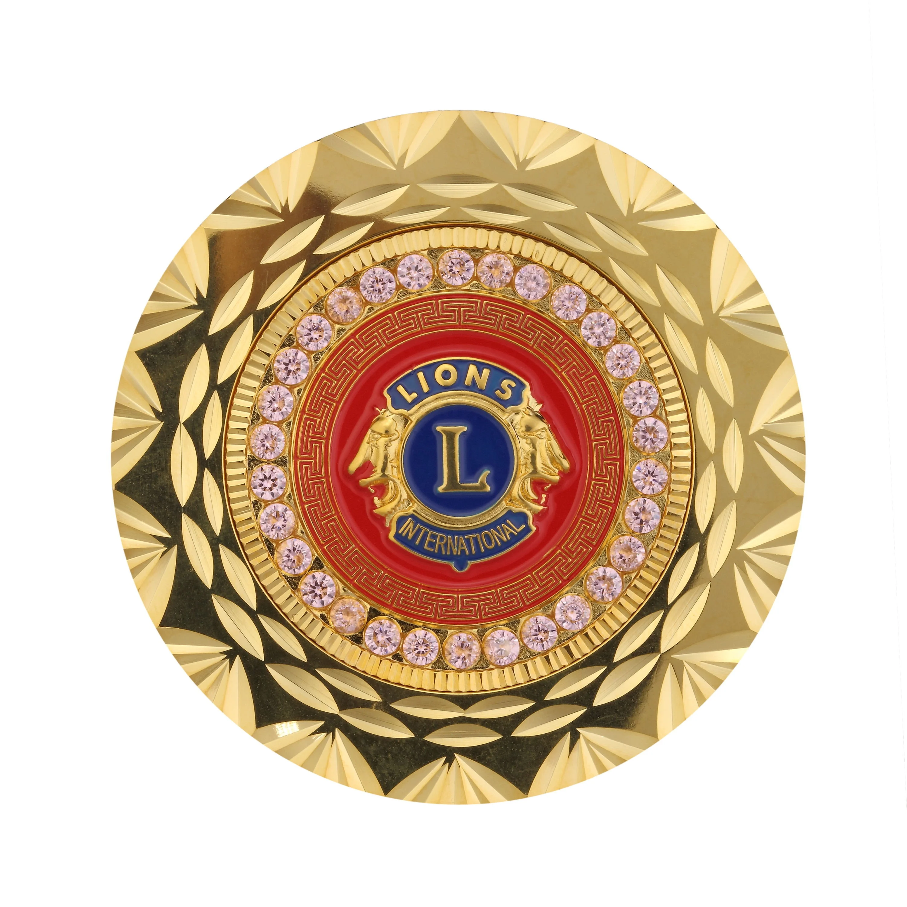 Custom 3D Antique Copper Souvenir Brass Medal Sports Metal Label logo