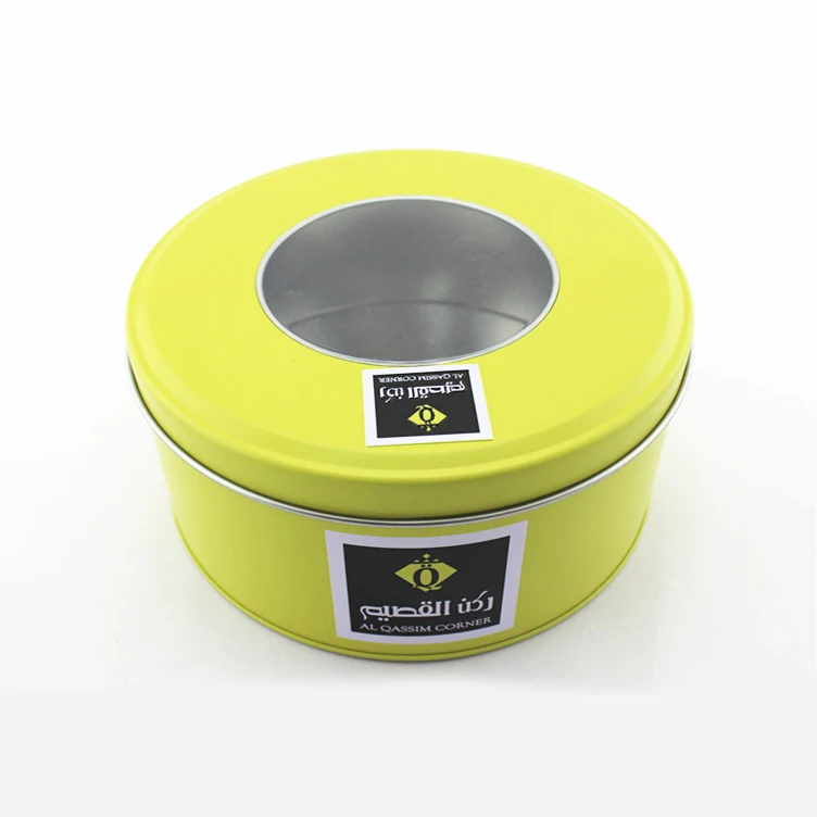 Tin Box Custom Round Tin Jar Wholesale, Cookie Tin Box Manufacturer, Factory Direct Metal Tin Box