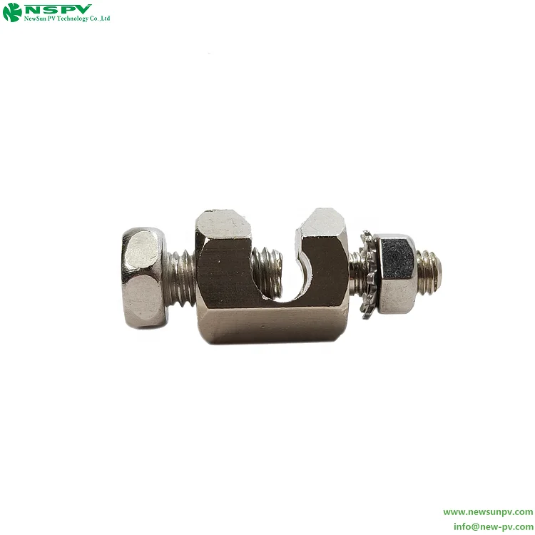 Wholesale Solar Panel Grounding Lugs Solar Cable Earth Clamps