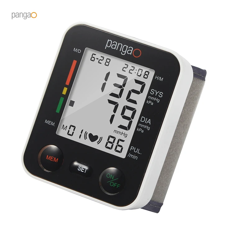 Ce Rohs Medical Digital BP Operator Machine Wrist Automatic Smart Blood Pressure Monitor with Voice