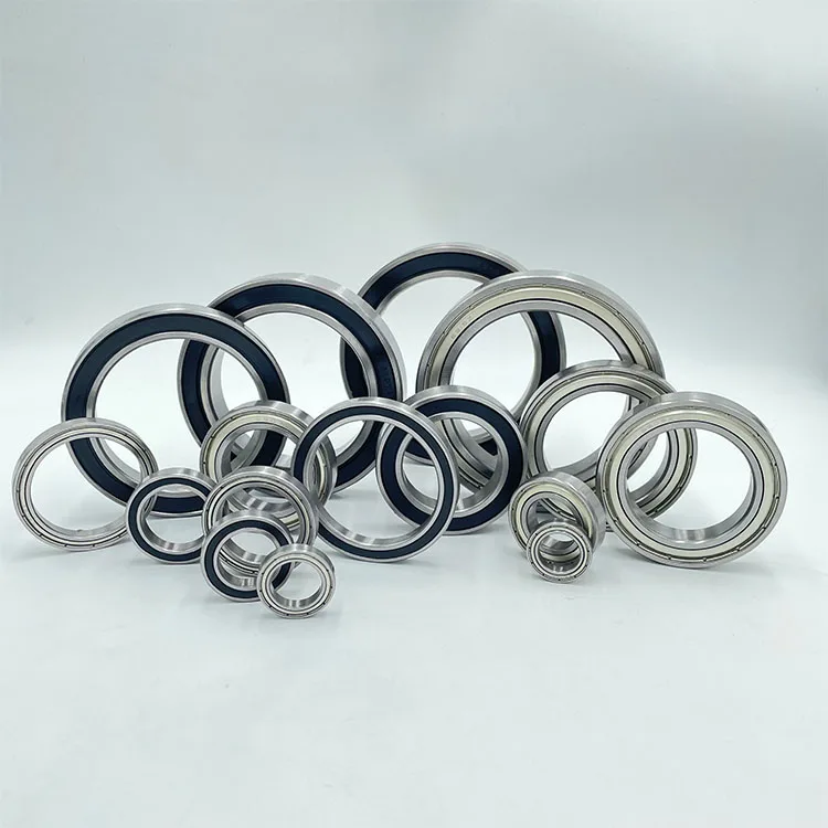 rubber sealed deep groove ball bearings 2rs zz 6209 6200 6206 6202 6304 6205 for skateboard bicycle