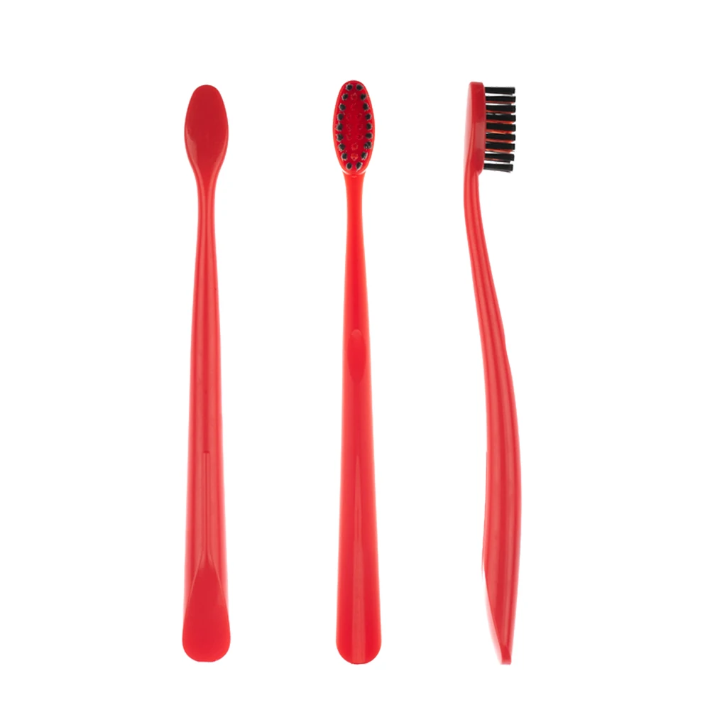 Premium soft bristle gum massage adult Toothbrush escova de dente cover protecting plastic toothbrush