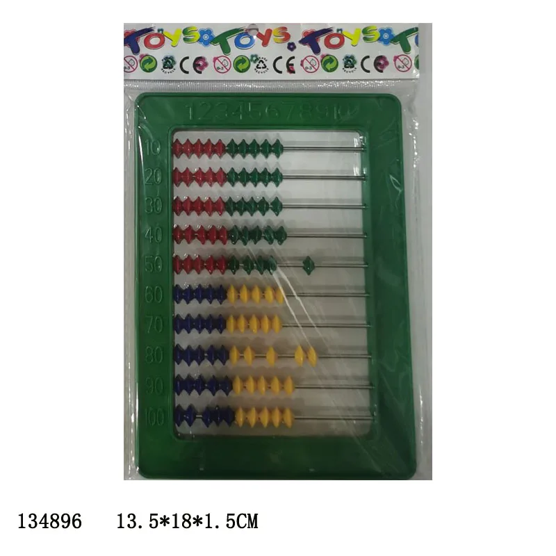 plastic  Chinese Math Number Learning student Soroban  Abacus  educational math toy Math Training Toy