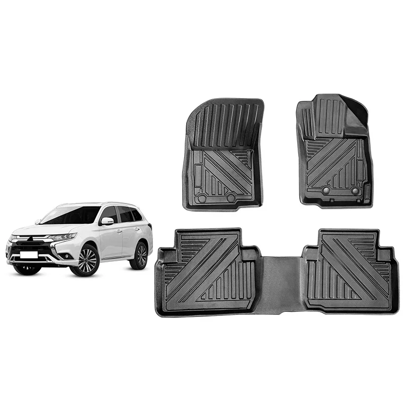 Новейший популярный продвинутый Mitsubishi Outlander2016-2022 Tpe автомобильный коврик для ног напольный