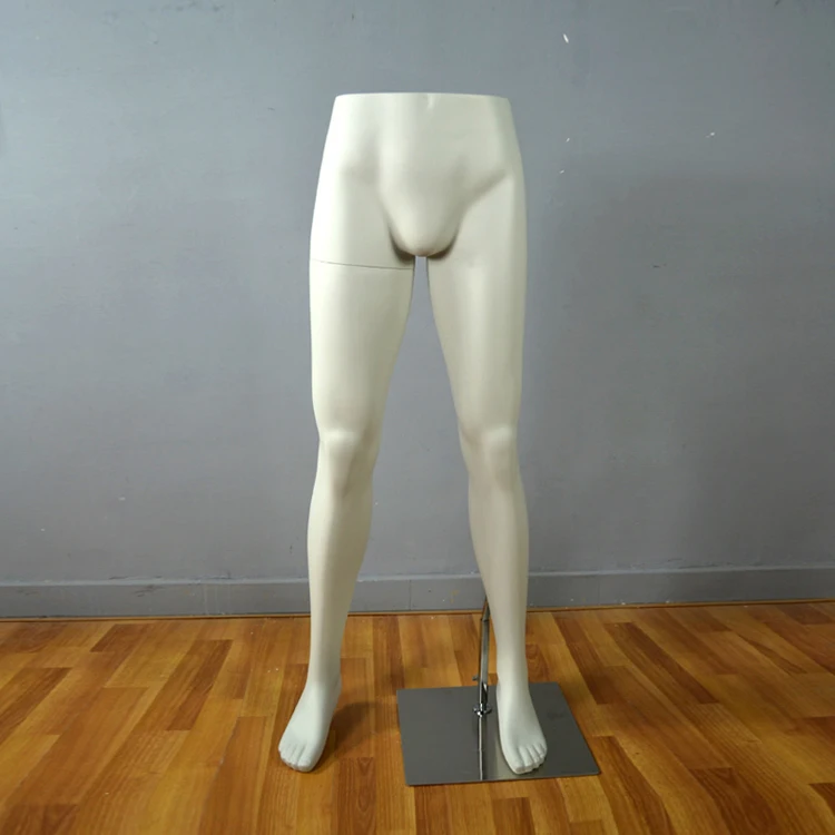 For trousers display fiberglass standing man lower half body mannequin,leg mannequin