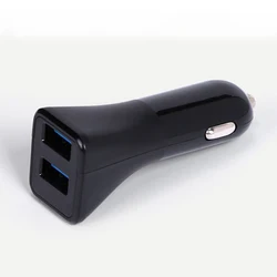 Cheap Price Promotional Mini Portable 2.4A Dual Usb Car Charger Quick Charging for ip samsung