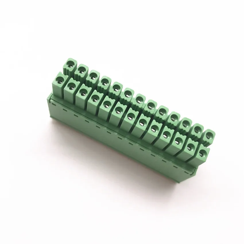 DFMC 1.5 series 3.5mm pitch terminal block two row connector 15EDGKNH-3.5 terminal block