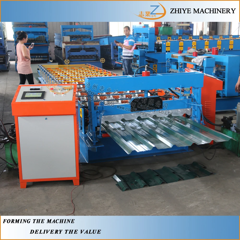 Metal structure panel manufacturing machine roofing sheet wall panel roll forming machine