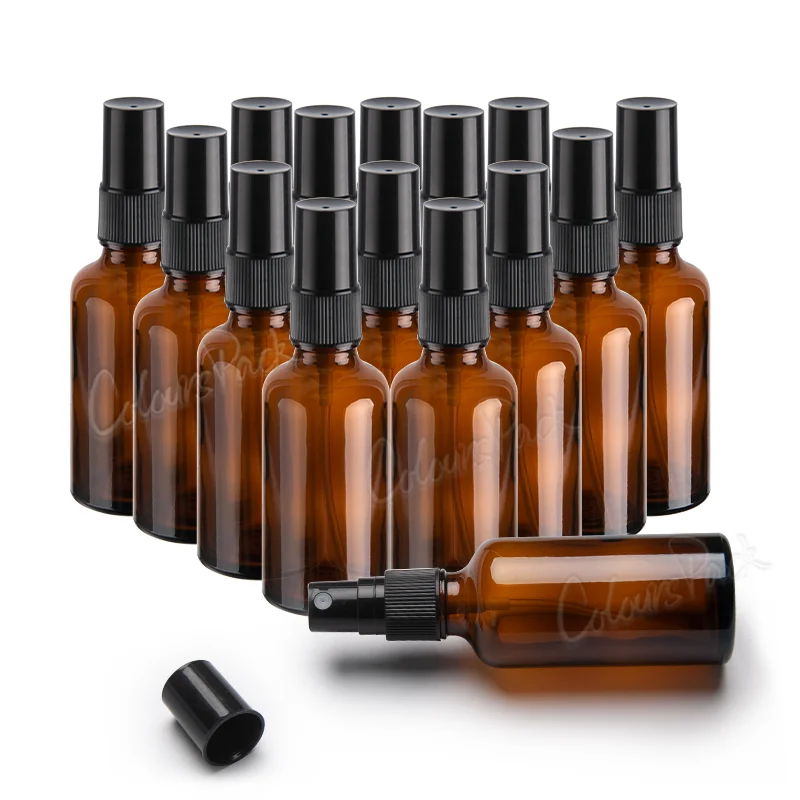 5 10 15 20 30 50 60 100 Ml Empty Boston Round Glass Bottle Perfume 5ml 10ml 15ml 2oml 30ml 50ml 120ml Screen Printing Carton Box