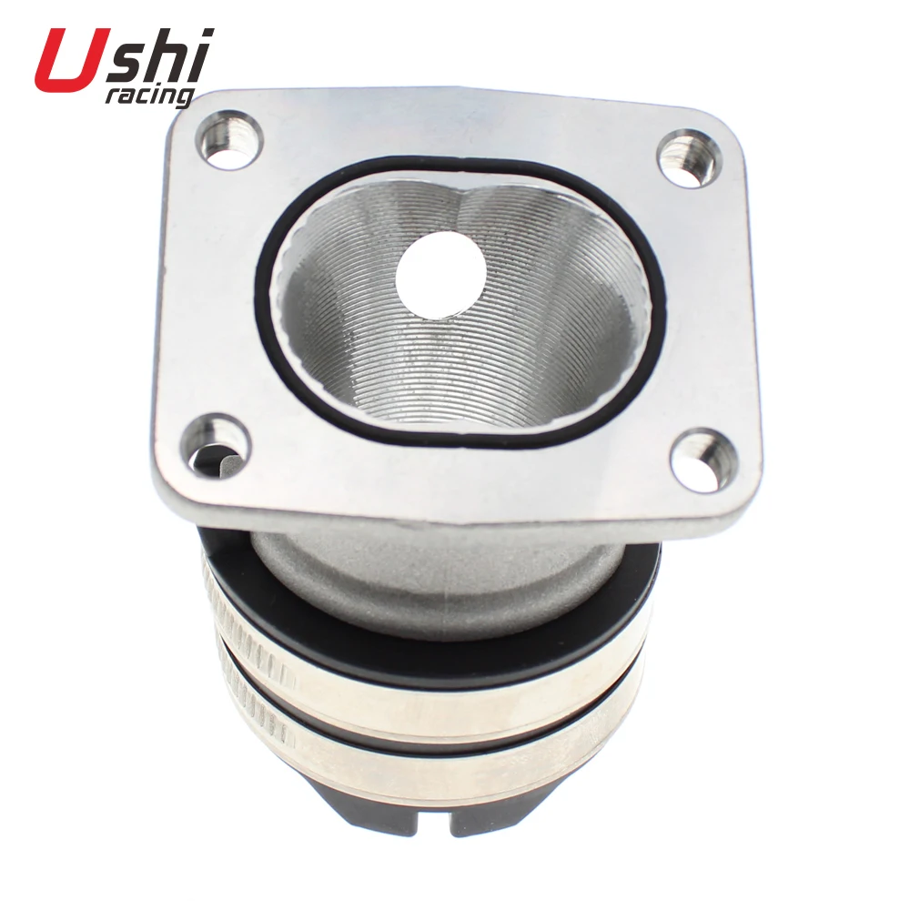 Intake Manifold Pipe LC150 Y15ZR Oval 8 Shape CNC 32mm 34mm 36mm Motorcycle Inlet Pipe Comp For Yamaha