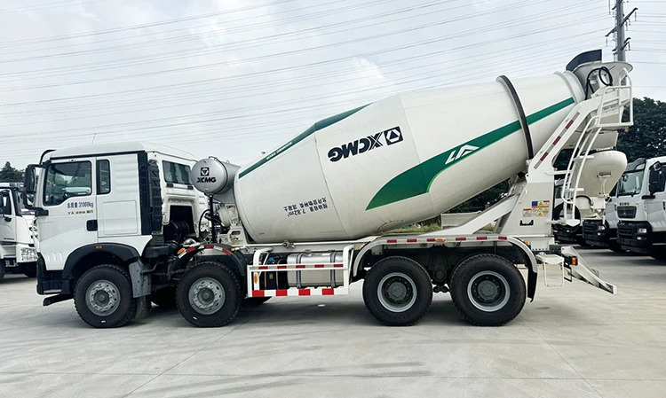 XCMG Official G4804 Truck Cement Mixer Used 12m3 Concrete Pump Mixer Truck Price for Sale