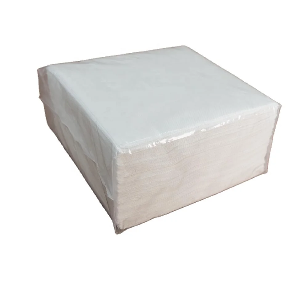  2021 Hot sell Virgin pulp 2ply 30x30cm paper napkins white for