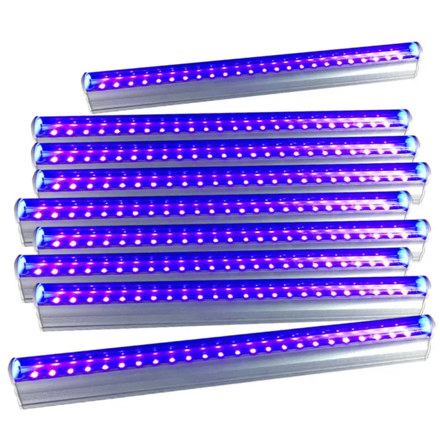 Purple Ultraviolet UV Blacklight Led T8 2FT 4FT 8FT 3965NM 365NM Uv Tube Light