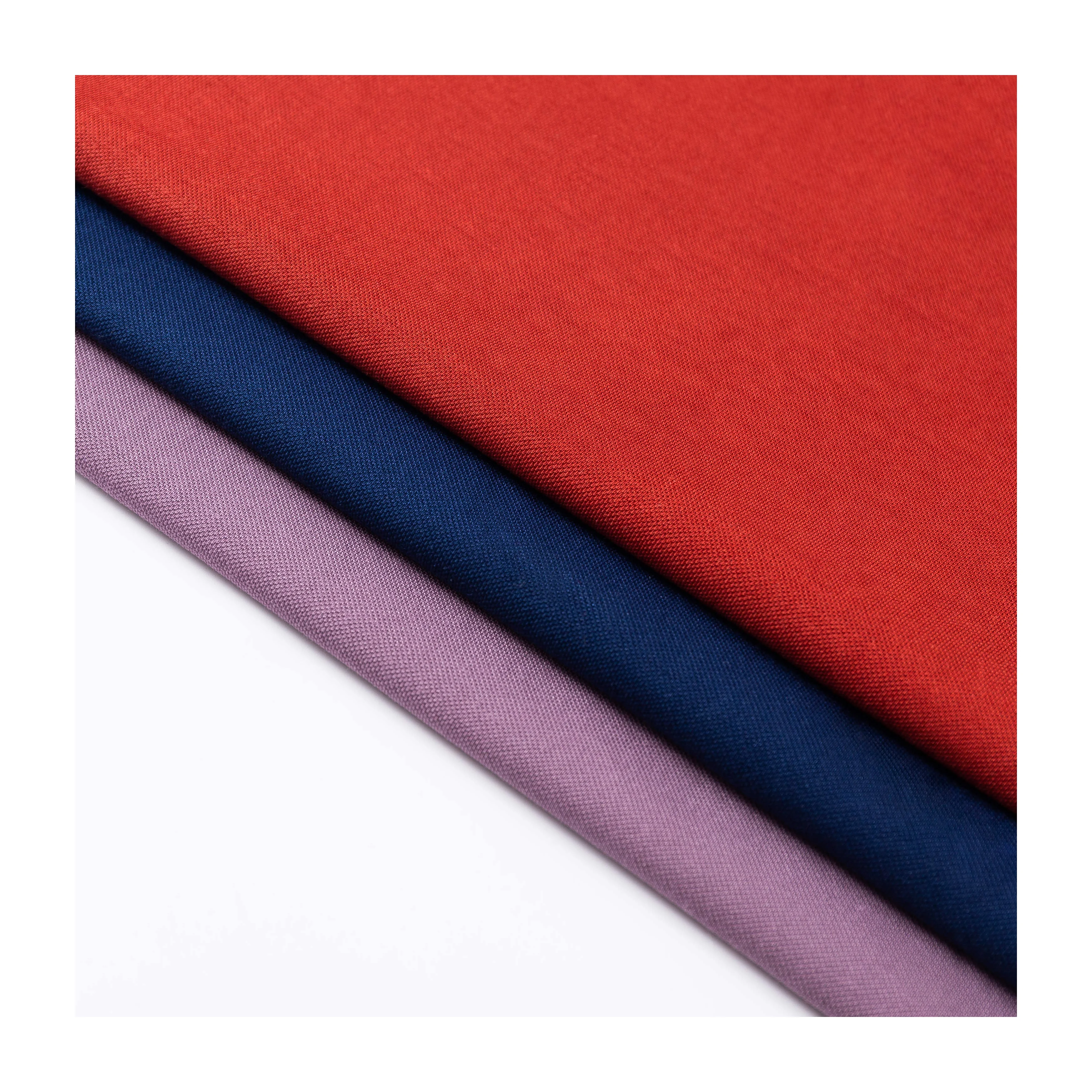 46.2%Polyester53.8%Cotton Breathable Pique Mesh Fabric 175Gsm Polyester Cotton T-shirts Fabric
