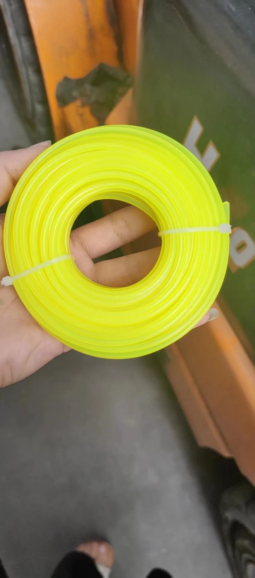 High Quality Yellow Transparent Rubber Petrol Fuel Gas Line Pipe Hose Tube For STL Trimmer Chainsaw spare parts 3mm 2.5mm