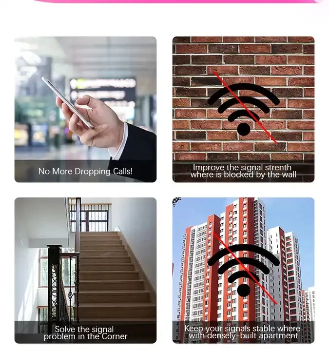 2023 Hot Sale 5 Bands Signal Booster cell Networks 800 900 1800 2100 2600 mhz 3G 4G Lte Repeater Amplifier Booster