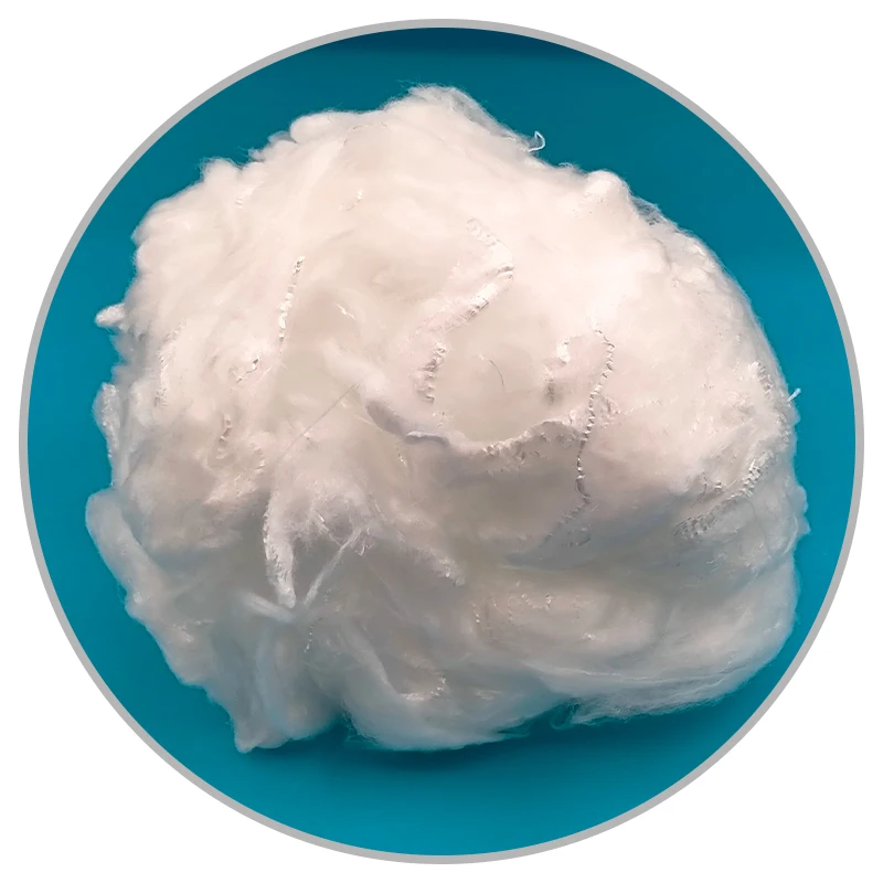trilobal bright nylon 6 66 polyamide staple fiber