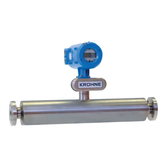 Original New Flowmeter OPTIMASS 7000 mass flow meter For Krohne