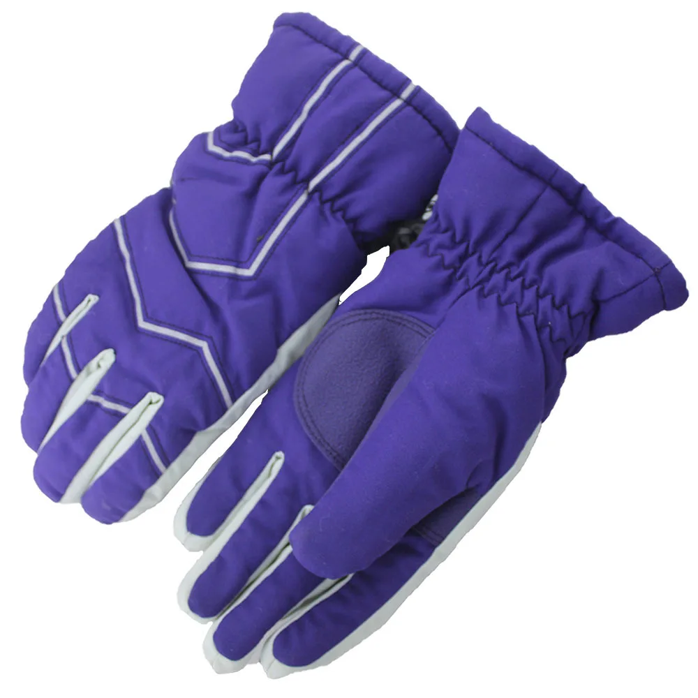 Ski Guide Gloves Warm Electric Heating Gloves High Quality Winter Leather Women Snowboarding Gloves