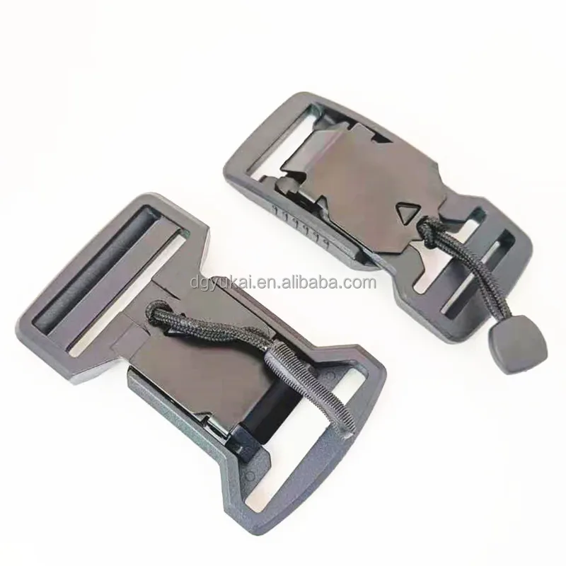 25/39mm functional outdoor bag or belt, new magnetic buckle, self priming plastic magnetic outdoor survival buckle