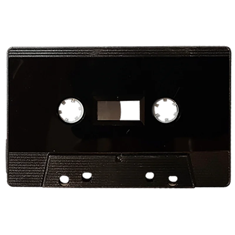 Поставляемые кассеты любого цвета с полноцветной наклейкой с обеих сторон/в прозрачном футляре