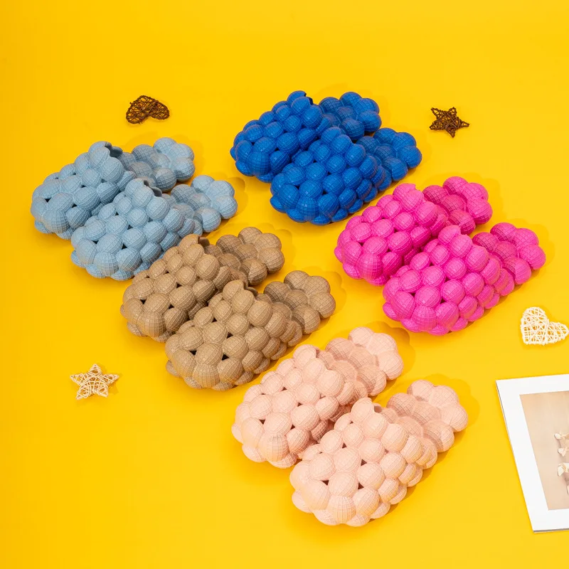 High Quality Bubble Women Slippers Massage Footwear Indoor Outdoor Slipper Ladies Women Slides Slippers