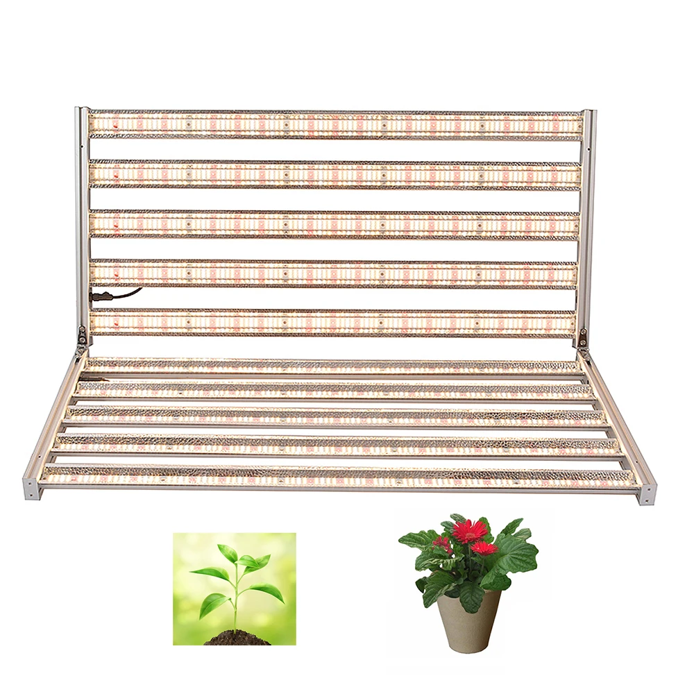 Yastar cob led full spectrum growth light bars samsung lm301h strip 1000w hydroponic growing lamp grow bulb