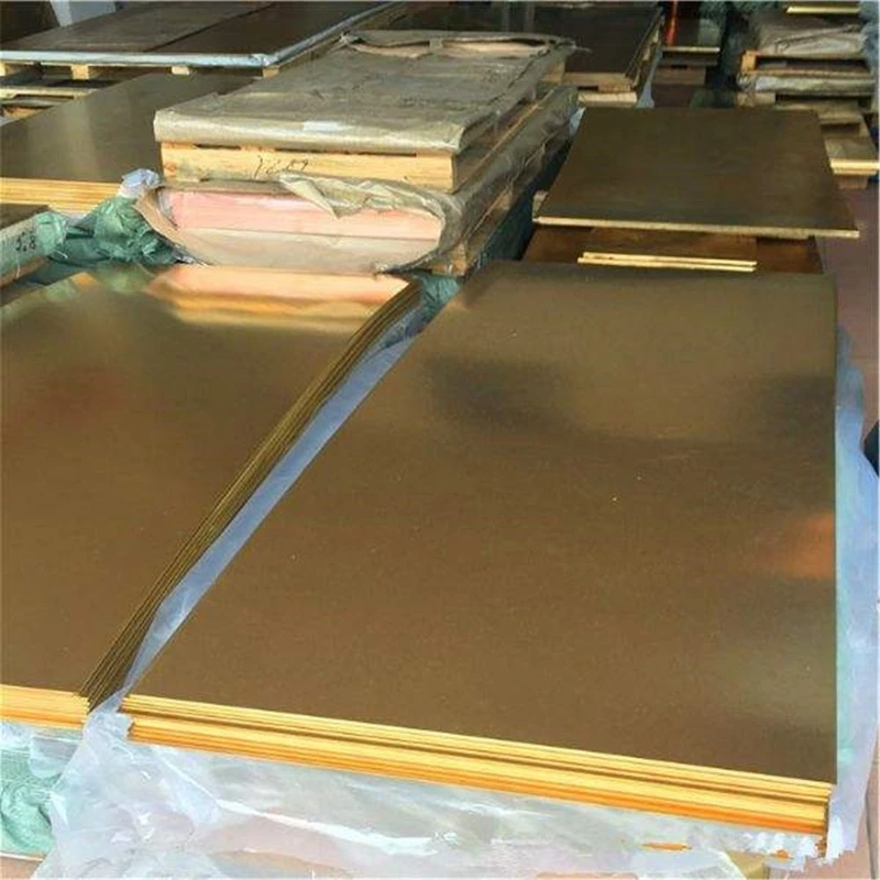 Prime Quality H59 H62 H65 H68 H70 H80 H90 Brass Plate Sheet Gold Color 5mm Thick Copper Sheet