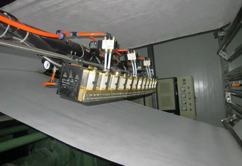 Hot Melt Glue spray nozzle Fabric  Coating Machine