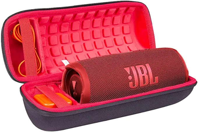 Waterproof EVA Hard Carrying Storage Case for JBL Charge4 and JBL Charge 5Portable Bluetooths Speaker and accessories Bag