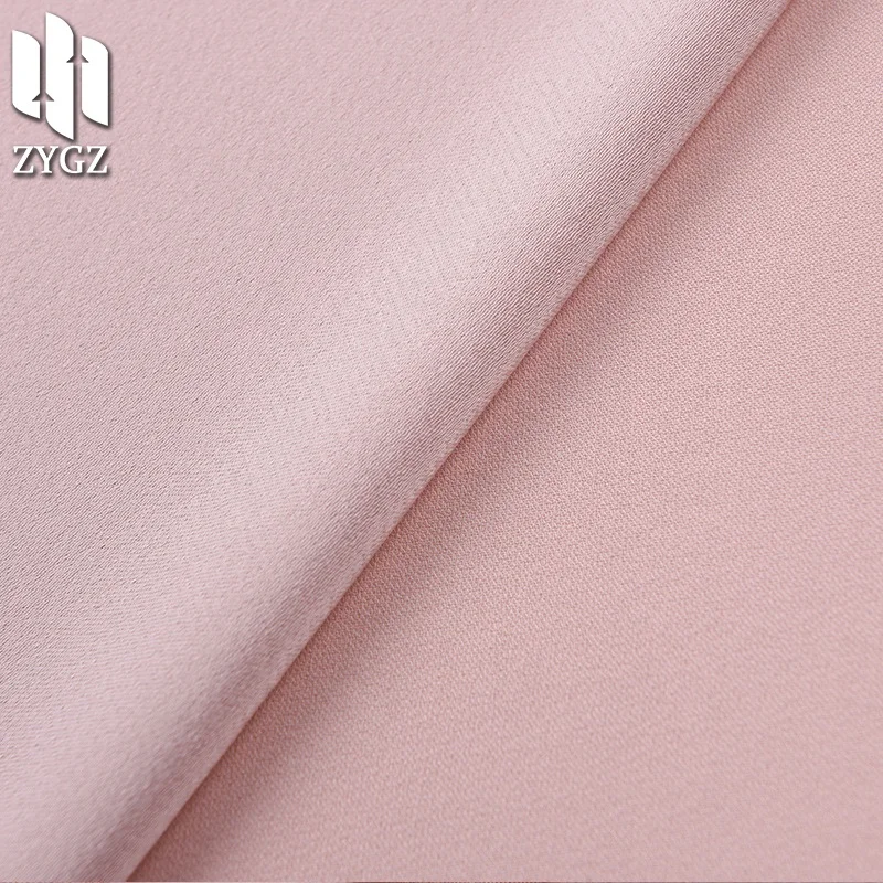 Polyester satin fabric imitation acetic acid texture matte pendant dress dress fabric wholesale