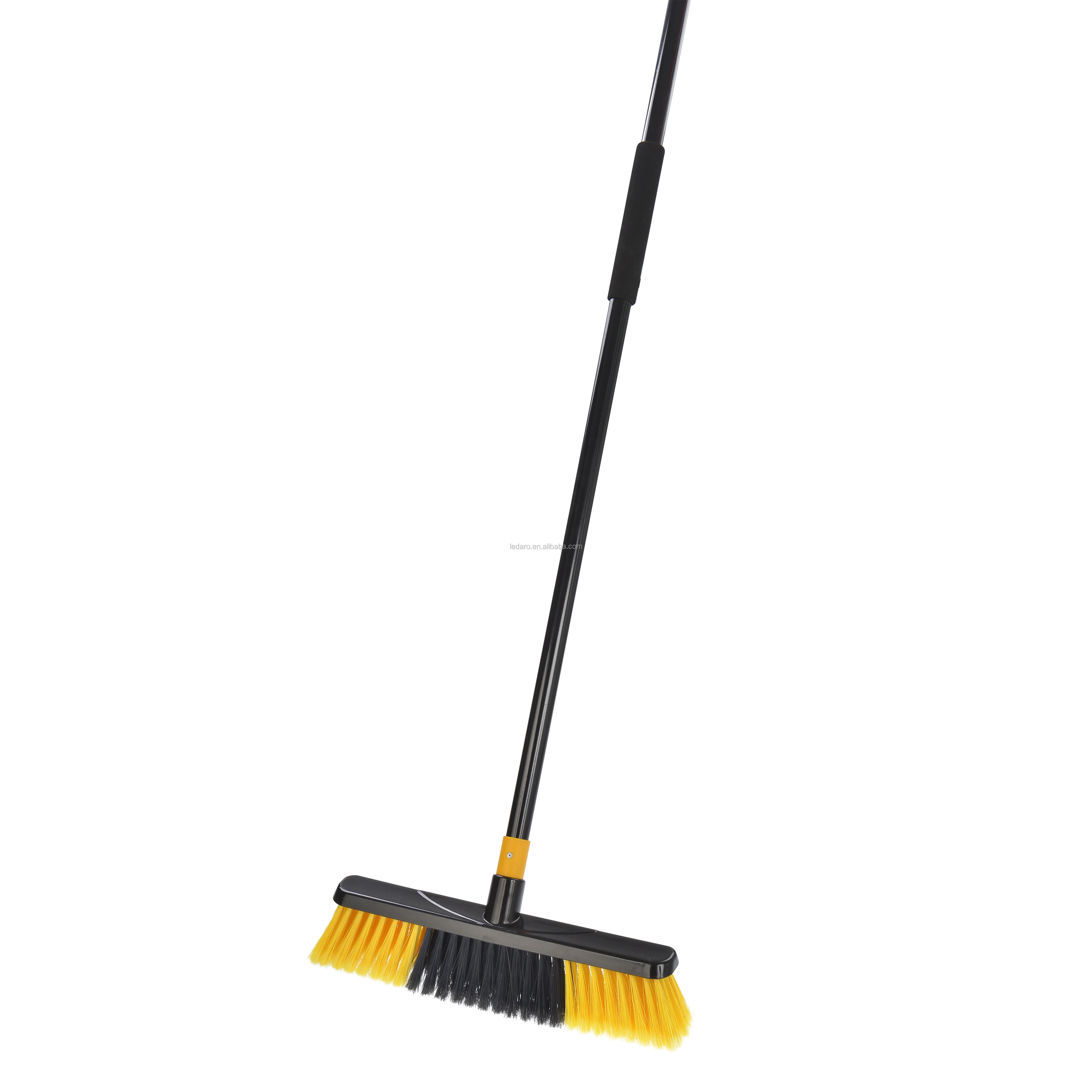 Outdoor Soft Sweeping Brush with Stiff Bristles Heavy Duty Garden Yard Patio Broom for Floors Surfaces Scrub and Cleaning