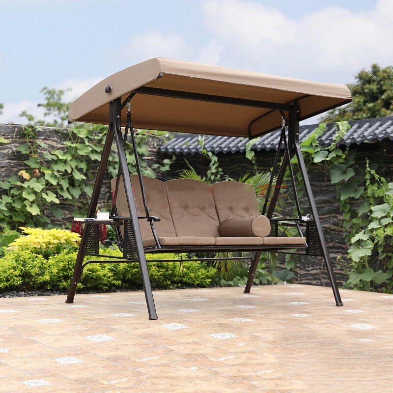 Hot sale garden swing chair hanging chair outdoor furniture patio swings with awning