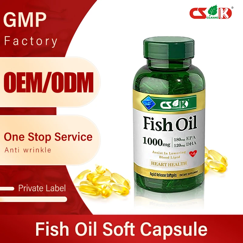 Оптовая продажа OEM рыбий жир 18/12 Omega 3 софтгель 1000 мг капсулы ODM иммунный Spport