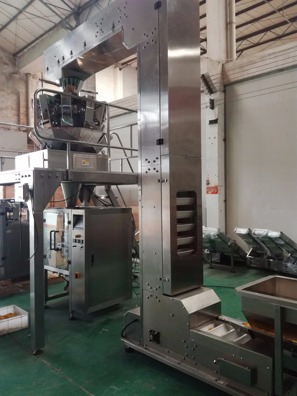 Y-PACK Auto Powder Granule Candy Frozen Food Chicken Carton Automatic Packing Machine