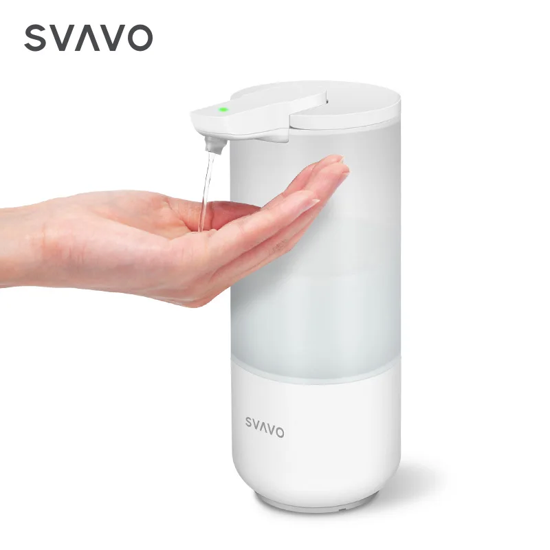 New desig office desktop kitchen sink bathroom shower Contactless Automatic Gel flower Foam Liquid hand soap dispenser