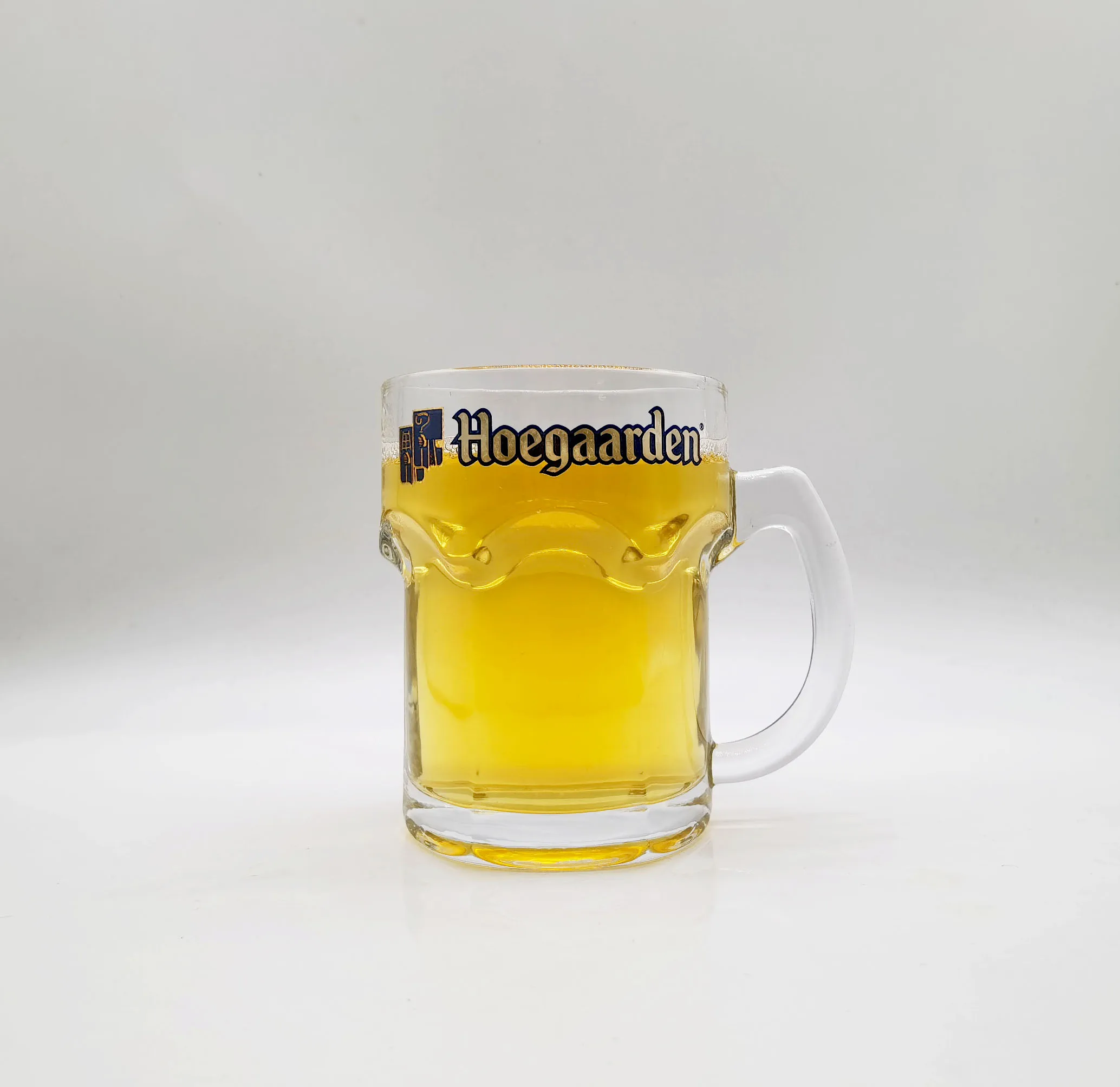 High Quality Sodium Calcium Glass Large Capacity Bar Wine Can With Handle Beer Glass