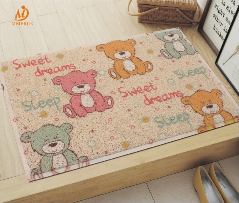 Colorful 3D Carpet Custom Handmade Logo Rug Door Mat Custom Rug