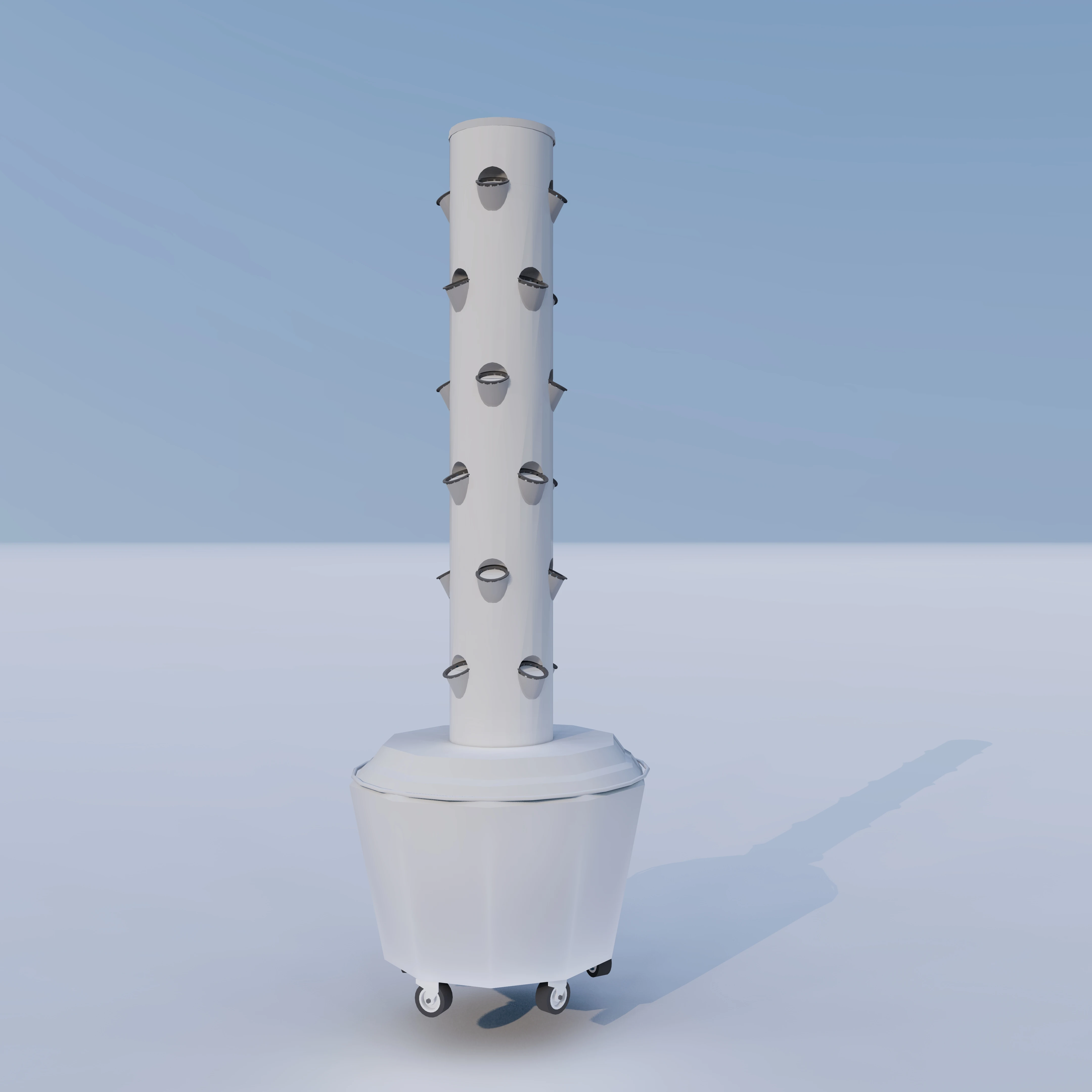 Lyine New Arrival Food Grade PE Material Agricultural Greenhouse Hydroponic Grow Tower Aeroponic Growing Systems