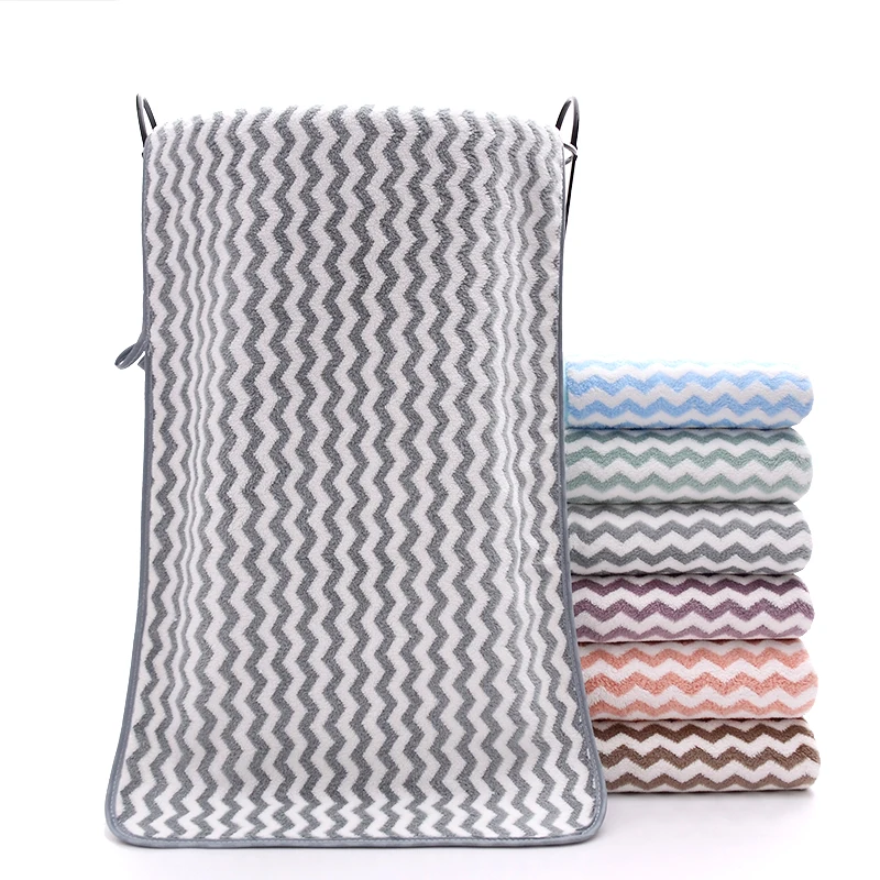 Cationic coral velvet microfiber water ripple super  absorbent napkin