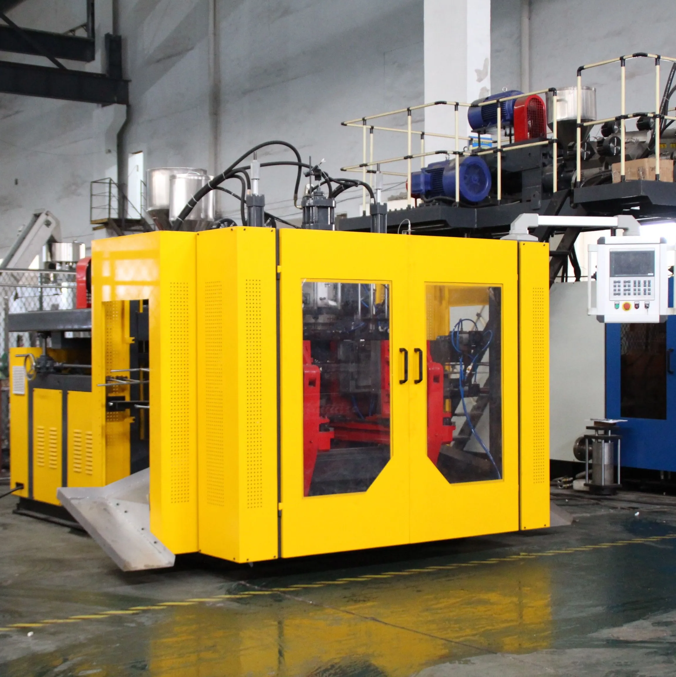 5litre plastic jerrycan making machine  extrusion blow molding machine 5l 1 gallon bottle blow molding machine price