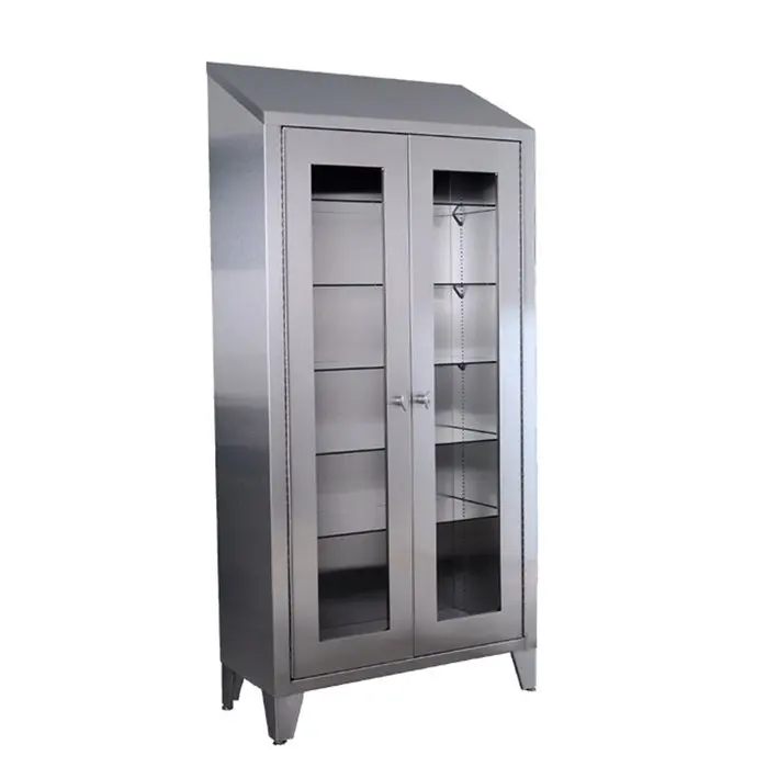 YL022 Medical Storage Cabinet Stainless Steel Customized Project Furniture Hospital Furniture