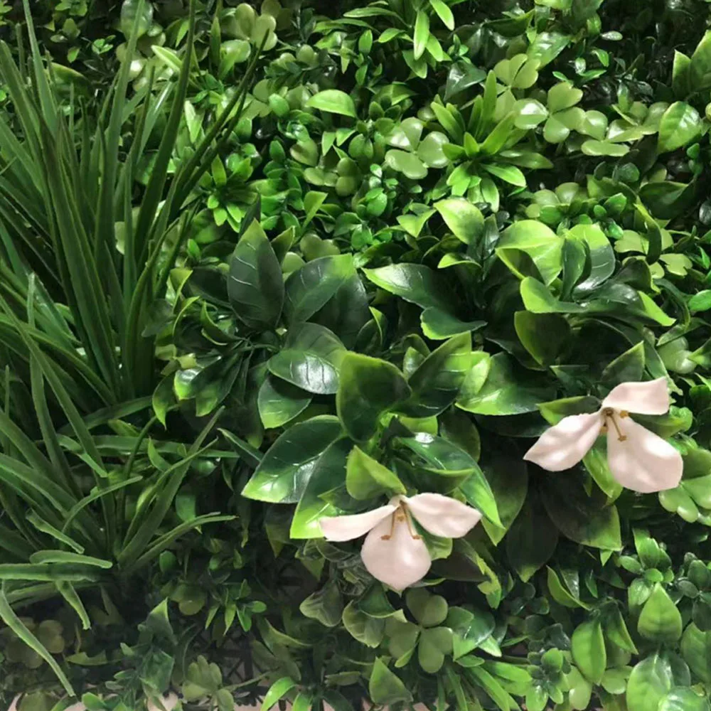 high quality faux greenery wall artificial plant wall for garden decoration