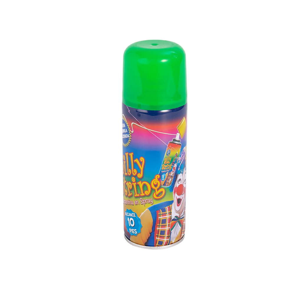 Factory Wholesale Silly String/Party String Spray/Color Party String